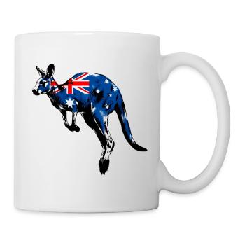 Australian Kangaroo Australia - Mug blanc - blanc - Droite