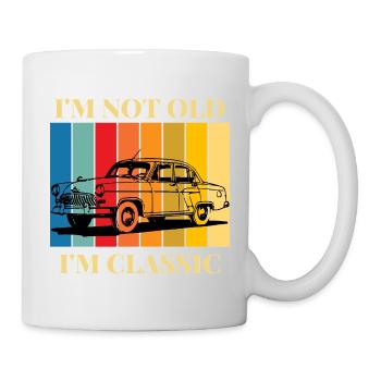 I M Not Old I M Classic Funny Gift T-Shirt - Mug - white - Right