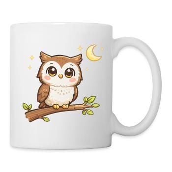 Nocturnal Owl Friend - Mug - white - Right