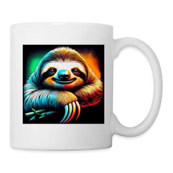 paresse - Mug blanc - blanc - Droite