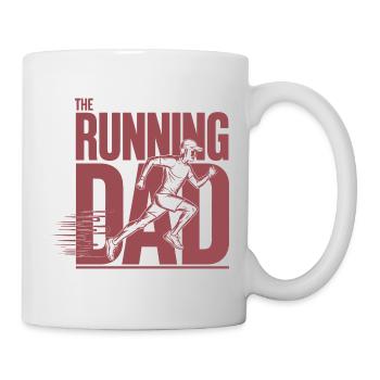 Laufender Papa Le Papa Coureur Chemise - Mug blanc - blanc - Droite