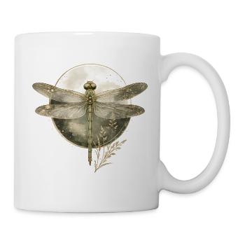 Libelle Dragonfly Nature - Mug - white - Right
