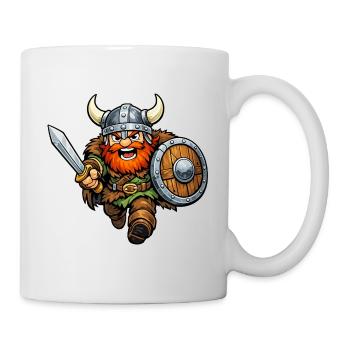 Wikinger Krieger - Tasse - Weiß - Rechts