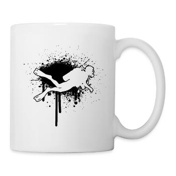 Idée cadeau de plongée libre pour des aventures sous-marines - Mug blanc - blanc - Droite