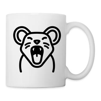 souris - Mug blanc - blanc - Droite