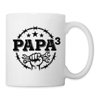 Papa Mécanicien à Clés 3 Papa - Mug blanc - blanc - Droite