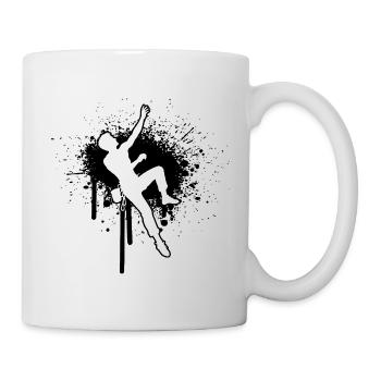 The mountaineers and climbers fit together - Mug - white - Right