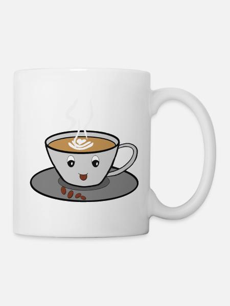 tasse à café - Mug blanc - blanc