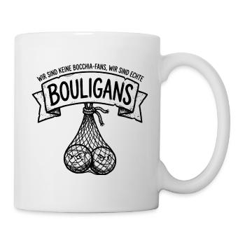 Boule Shirt, funny lustiges Boule Design - Tasse - Weiß - Rechts