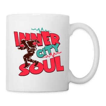 Inner City Soul – Culture de la rue Design graphique - Mug blanc - blanc - Droite