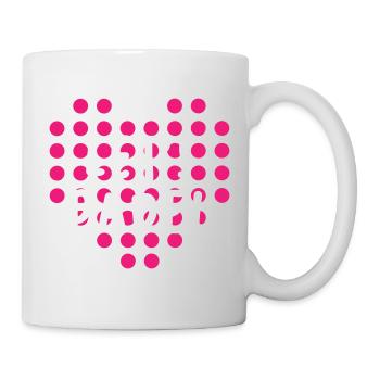Lets_Padel - Mug blanc - blanc - Droite