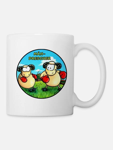 Mäh-Drescher - Tasse - Weiß