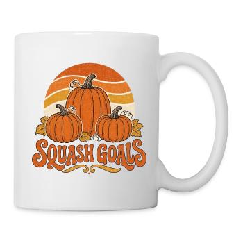 Squash Goals Autumn Pumpkin Trio - Mug - white - Right