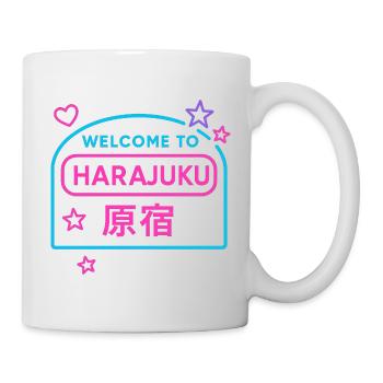 Welcome to Harajuku - Mug blanc - blanc - Droite