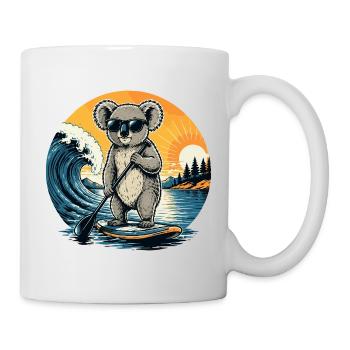 Paddleboard Koala SUP Paddleboard Stand Up paddle - Mug blanc - blanc - Droite