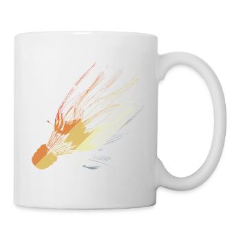 Art au trait rétro de volant - Mug blanc - blanc - Droite