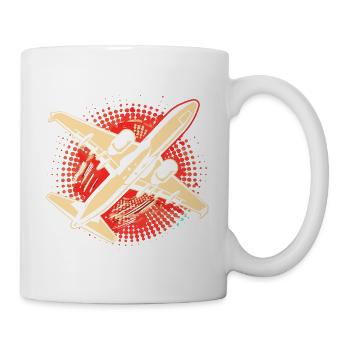 Airplane Graphics - Mug - white - Right