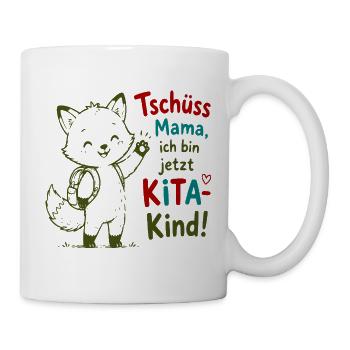 Kita Abschiedskind - Tasse - Weiß - Rechts