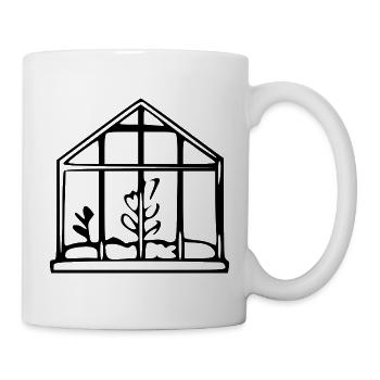 Greenhouse Garden Gardener Gift - Mug - white - Right