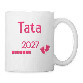 Tata en 2027 cadeau future Tante humour - Mug blanc - blanc - Droite