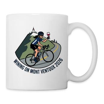 Wining On Mont Ventoux 2026 - Mug - white - Right