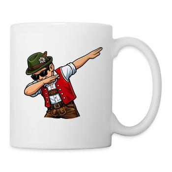 Dabbing Österreicher - Tasse - Weiß - Rechts