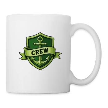 Crew Schild Anker Grafik - Tasse - Weiß - Rechts