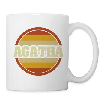 Geschenk für Agatha - Tasse - Weiß - Rechts