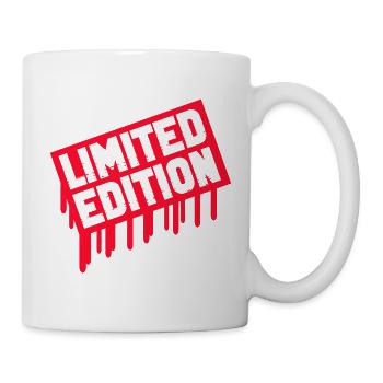 Limitierte Edition Stempel - Tasse - Weiß - Rechts