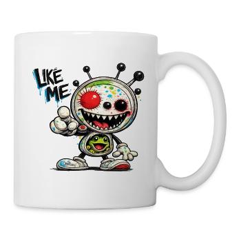 Like Me - Tasse - Weiß - Rechts