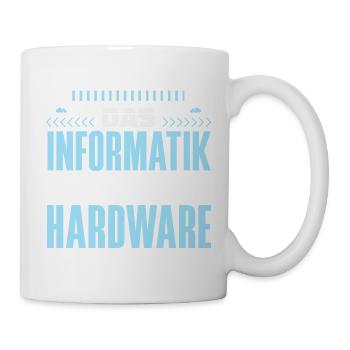 Informatik Hardware Spruch - Tasse - Weiß - Rechts
