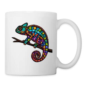 Montrez vos couleurs - Mug blanc - blanc - Droite