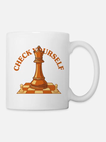 Check Yourself - Mug - white