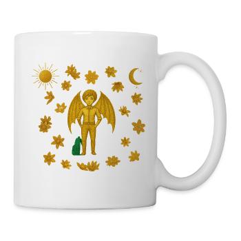 Little Vampire Demon Summer Edition Sun and Moon - Mug - white - Right