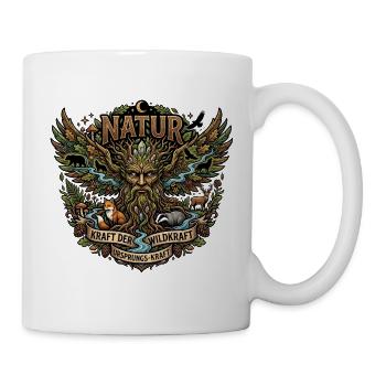 Naturkraft Ursprungswald - Tasse - Weiß - Rechts