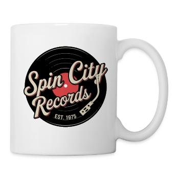 Spin City - Tasse - Weiß - Rechts
