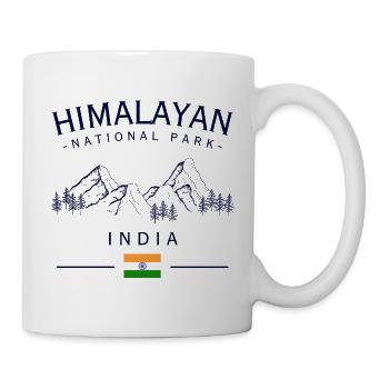 Himalaya Nationalpark Indien - Tasse - Weiß - Rechts