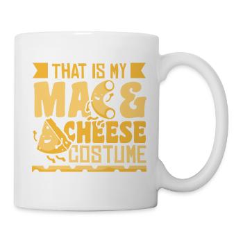 Makkaroni und Käse Mac and Cheese - Tasse - Weiß - Rechts