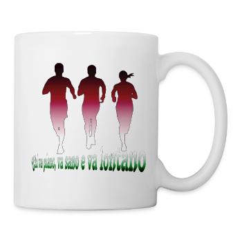 Chi va piano, va sano e va lontano - Tasse - Weiß - Rechts