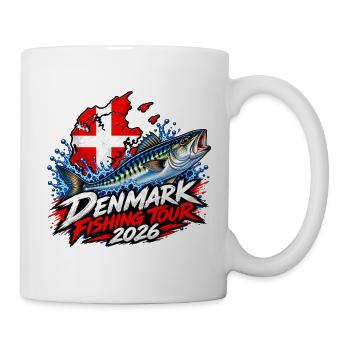 Dänemark Angeltour 2026 Makrele - Tasse - Weiß - Rechts