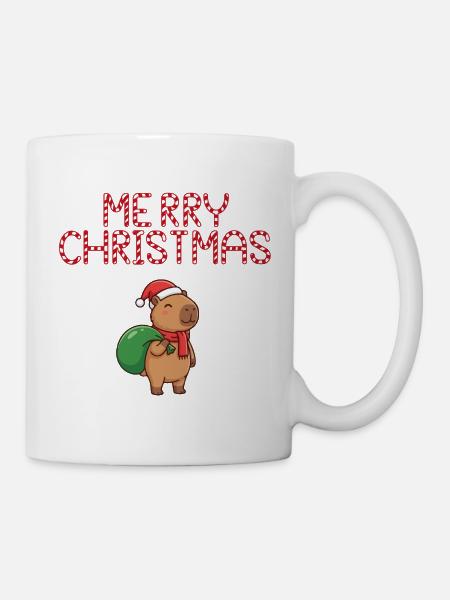 Frohe Weihnachten - Tasse - Weiß