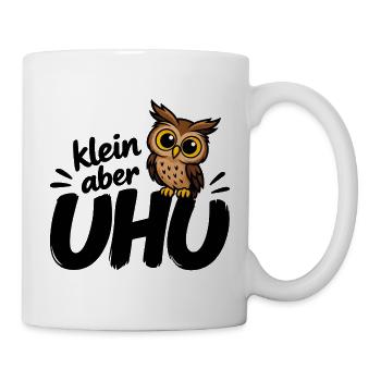 Klein aber UHU - Tasse - Weiß - Rechts