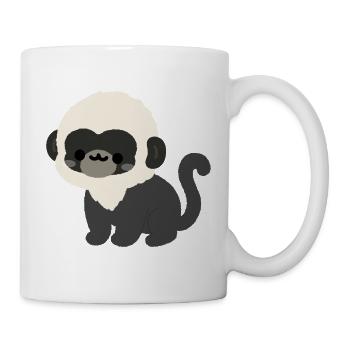 Douc Langur Affe - Tasse - Weiß - Rechts