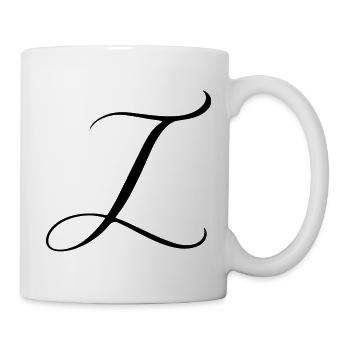 Name mit Anfangsbuchstabe I Ida Ilyas - Tasse - Weiß - Rechts