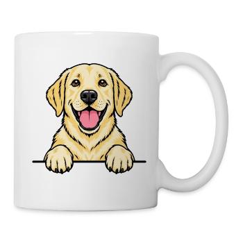Labrador - Tasse - Weiß - Rechts