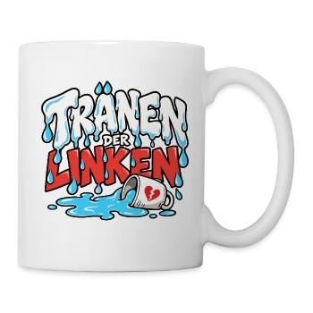 Tränen der Linken Linke Tränen - Tasse - Weiß - Rechts