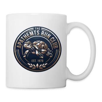 Geometrische Schildkröte Clublogo 1978 - Tasse - Weiß - Rechts