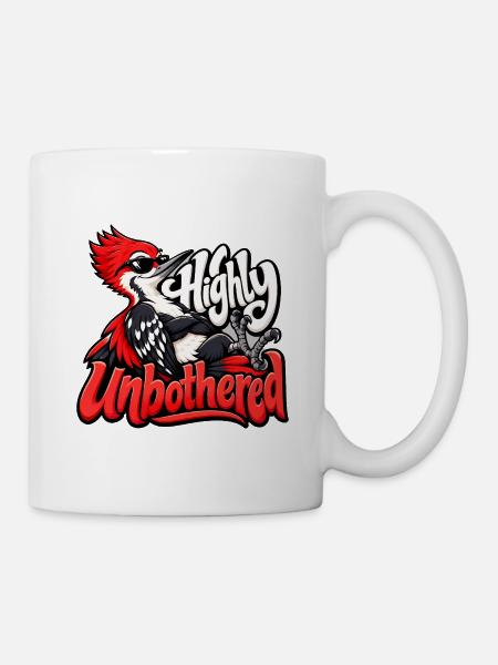 Specht - Tasse - Weiß