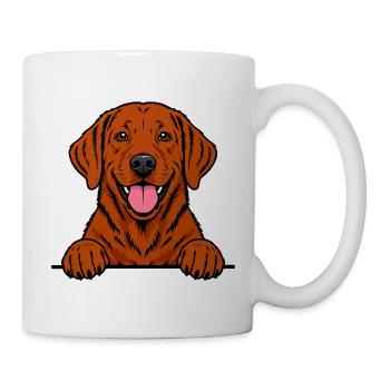 Foxred Labrador - Tasse - Weiß - Rechts