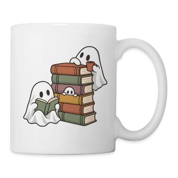 Büchergeister - Tasse - Weiß - Rechts